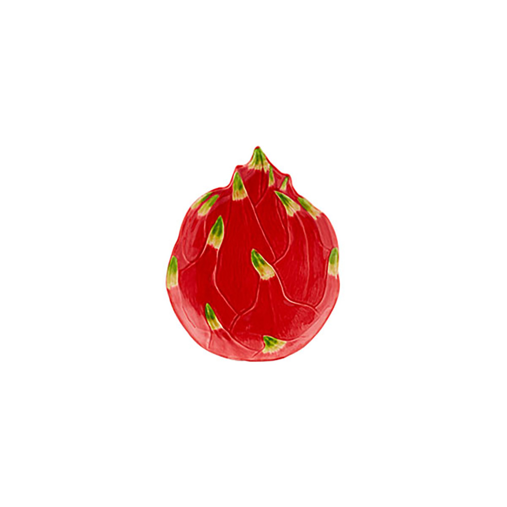 Bordallo Pinheiro - Prato Sobremesa Pitaia Frutos Tropicais