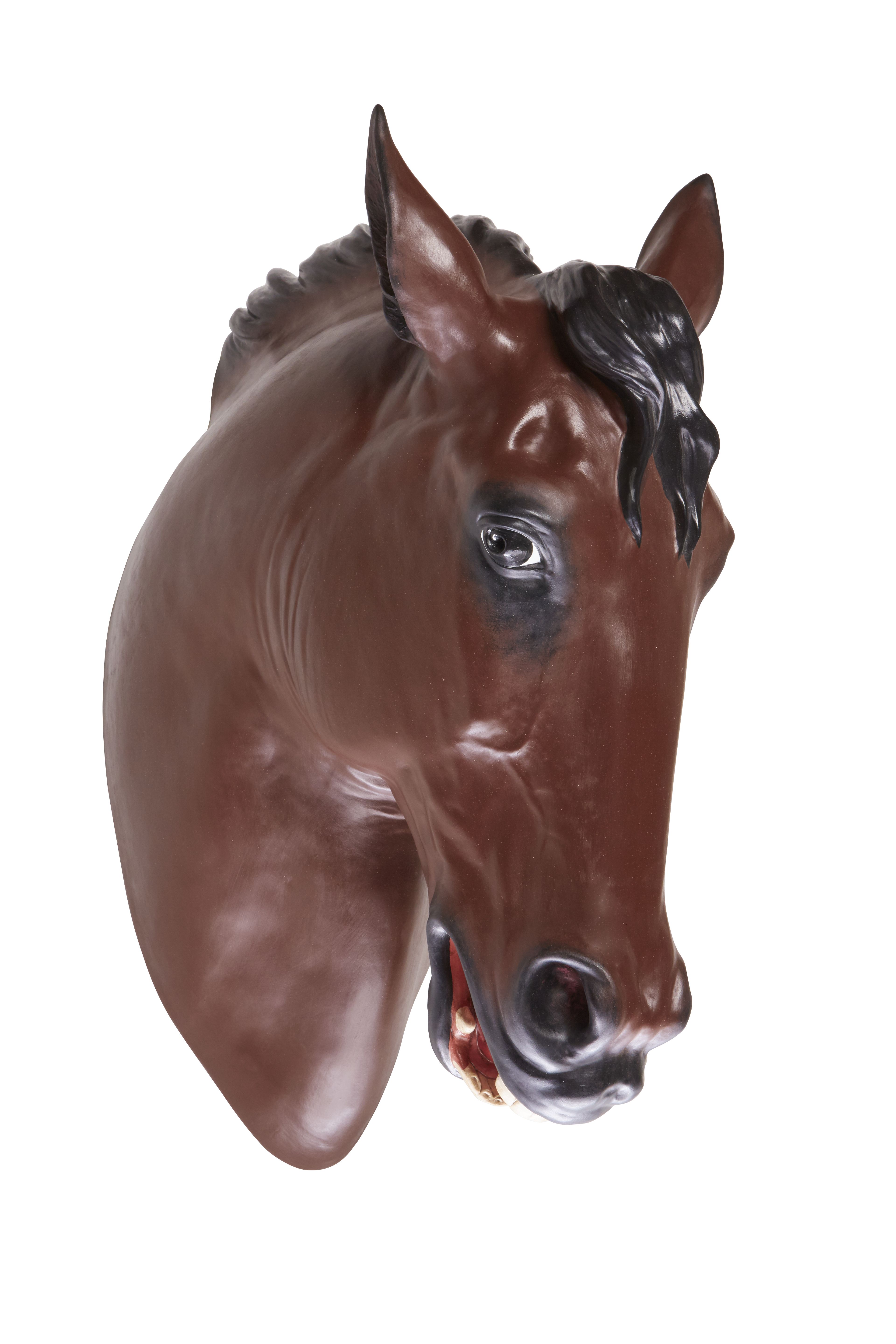 Bordallo Pinheiro - Cavalo Cabeças de Animais