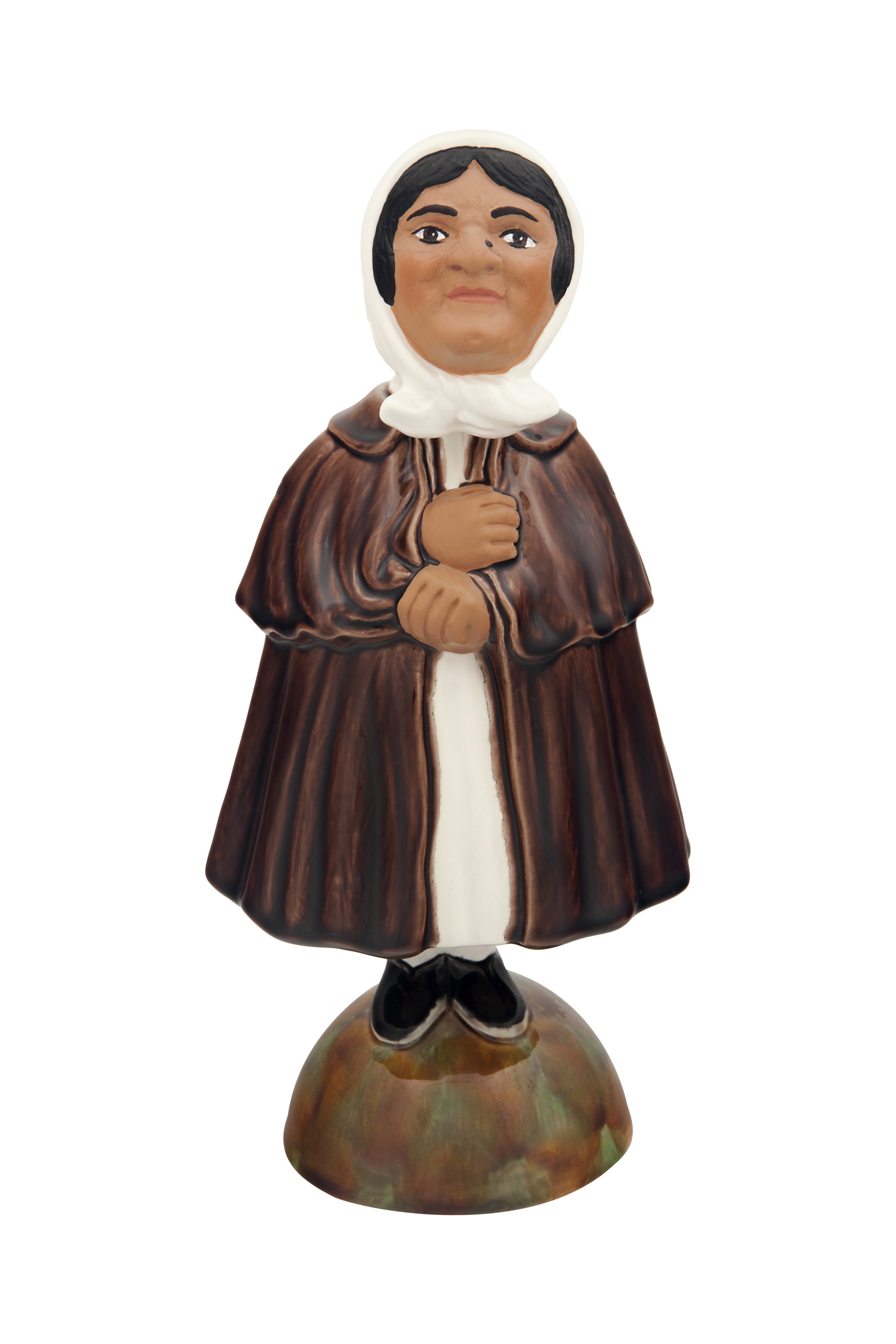 Bordallo Pinheiro - Velha Alcoviteira Figuras de Movimento