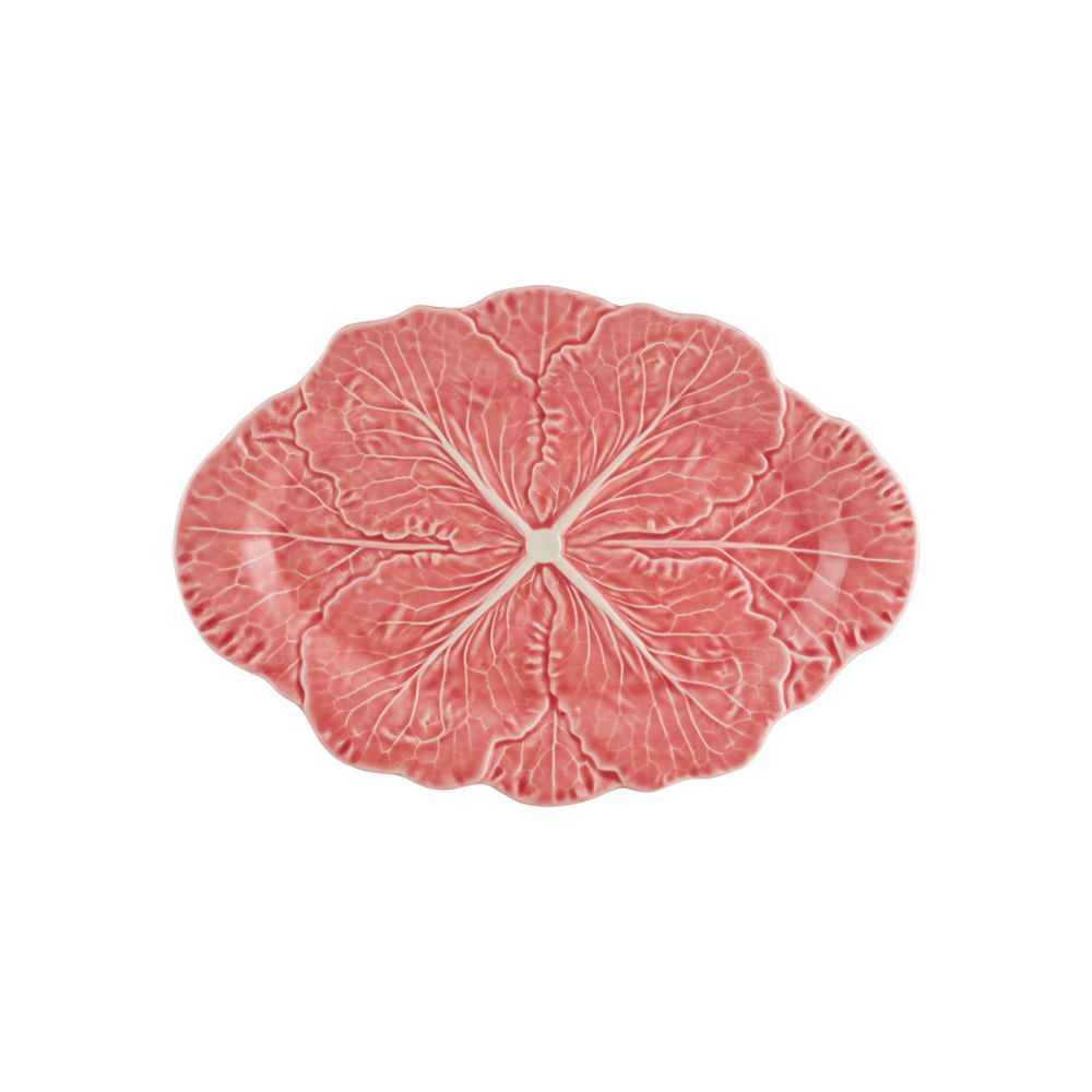 Bordallo Pinheiro - Travessa Oval Pequena Couve