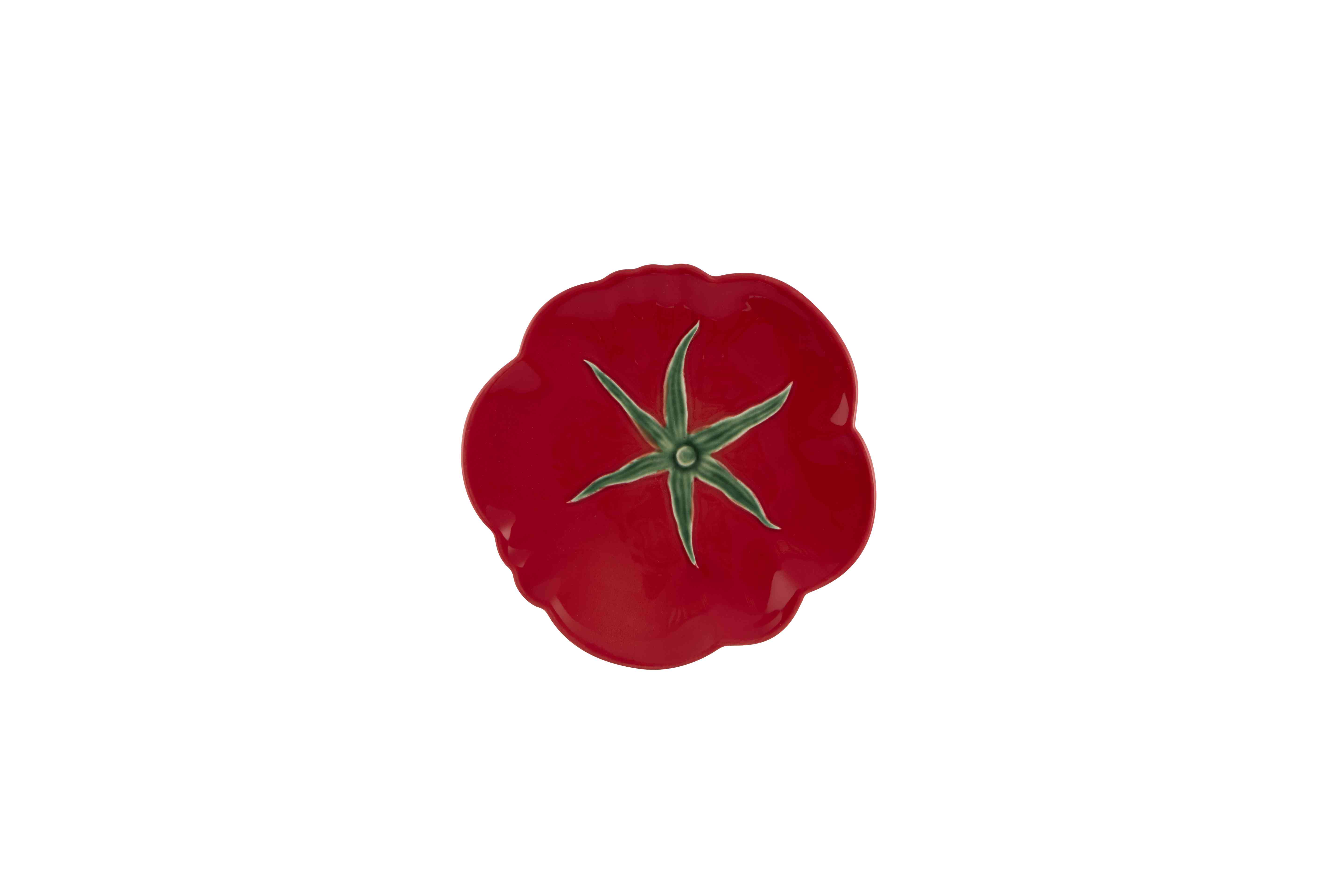 Bordallo Pinheiro - Prato Sobremesa Tomate