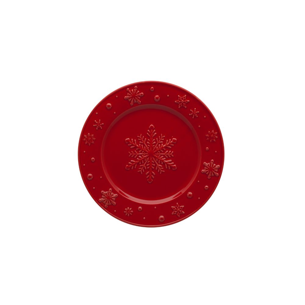 Bordallo Pinheiro - Prato Fruta Snowflakes