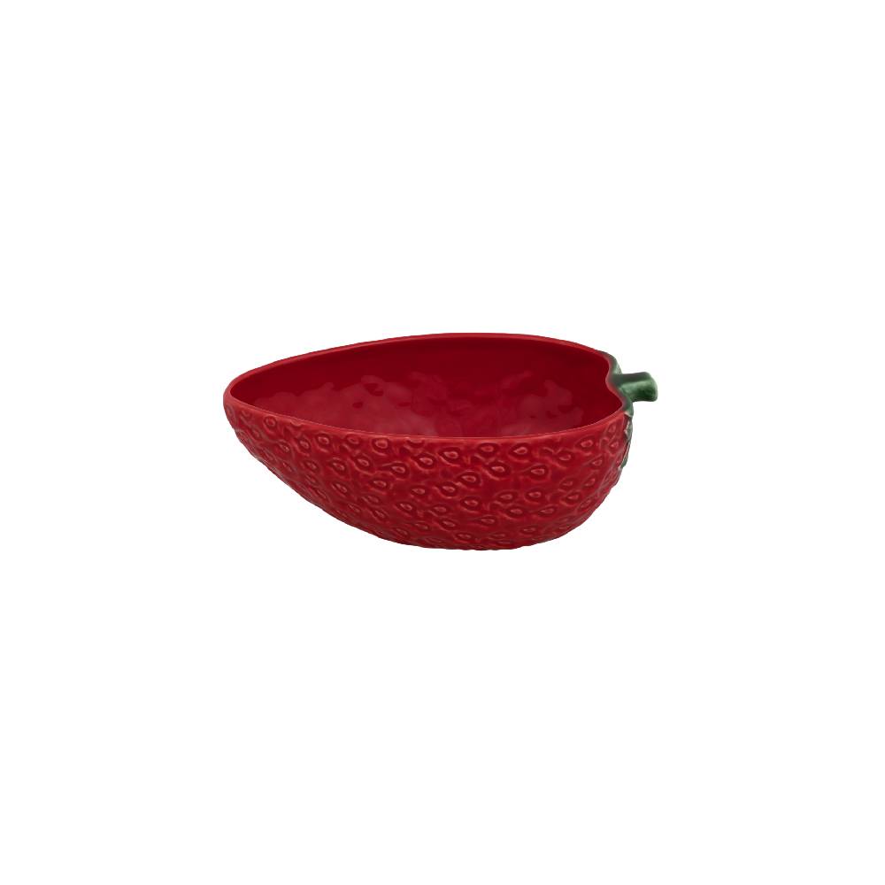 Bordallo Pinheiro - Taça Oval Grande Morangos