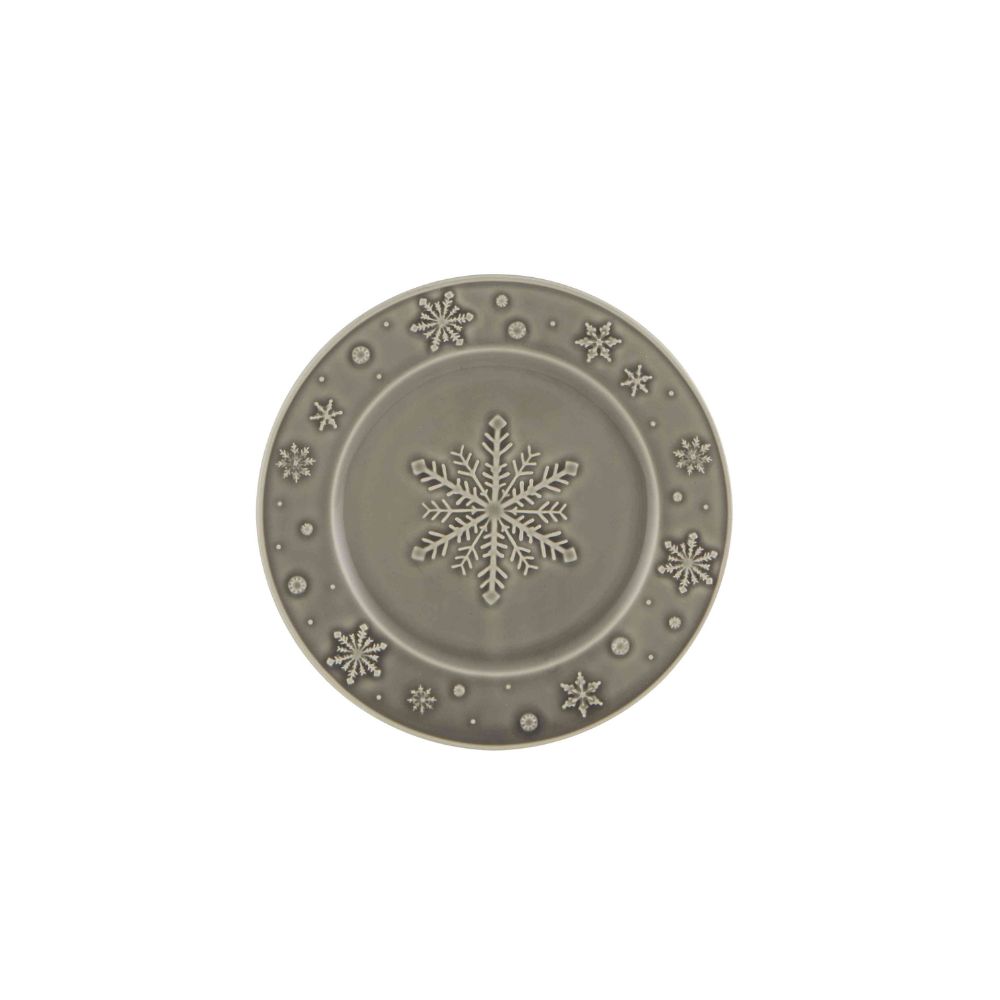 Bordallo Pinheiro - Prato Fruta Snowflakes