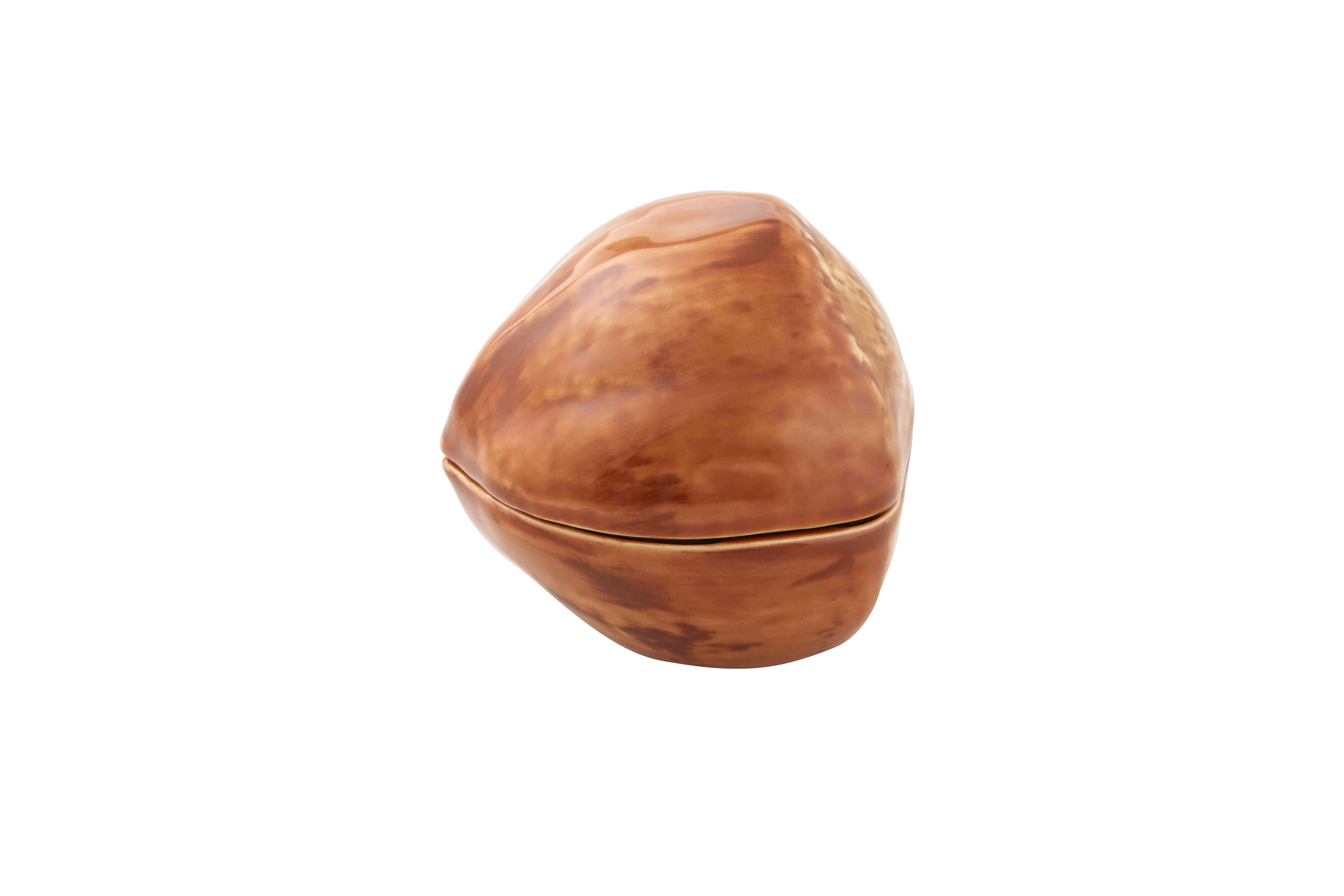 Bordallo Pinheiro - Caixa Avelã Frutos Secos